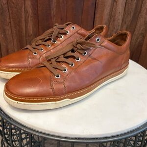 Allen Edmonds Tan Leather Sneakers